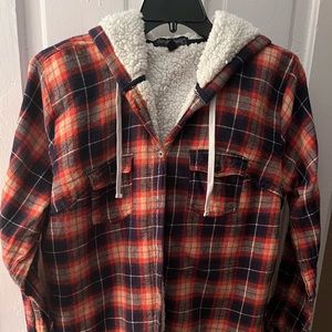 Derek Heart Sherpa lined flannel